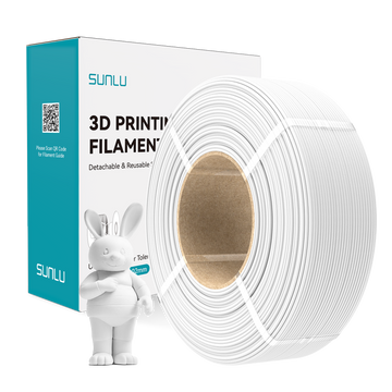 Filamento para Impressora 3D SUNLU PLA Fosco 1.75mm 1KG Refil Sem Carretel